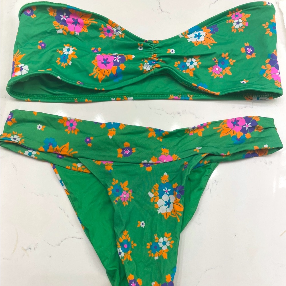 Worn once. Frankie’s Bikinis suit.